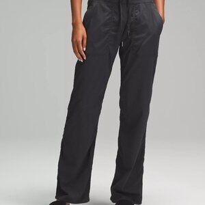 Lululemon Dance Studio Pant Blaze Size 4 Black.  Near New